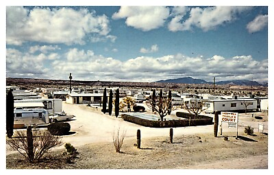 #ad Benson Arizona Valley High Trailer Court Park on U.S. Highway 80 Postcard #421 $4.45