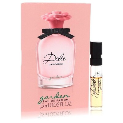 #ad 1 Vial Sample DOLCE amp; GABBANA DOLCE GARDEN for Women Eau De Parfum Spray 0.05 oz $5.99