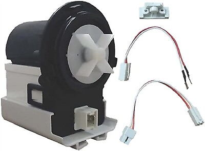 #ad Universal Washer Pump For GE LG Whirlpool Frigidaire Washer Replaces DC31 00 $39.24