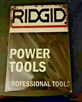 Ridgid Power Tools Metal Sign 12quot; x 8quot; #ad $12.97