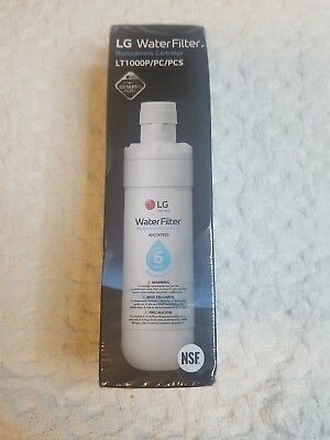 #ad One Sealed Genuine LG Water Filter Replacement Cartidge # LT1000P PC NSF ANSI 53 $15.00