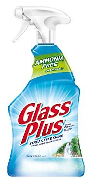 #ad Glass Plus Glass Cleaner 32 Fl Oz Bottle Multi Surface Glass Cleaner $5.12