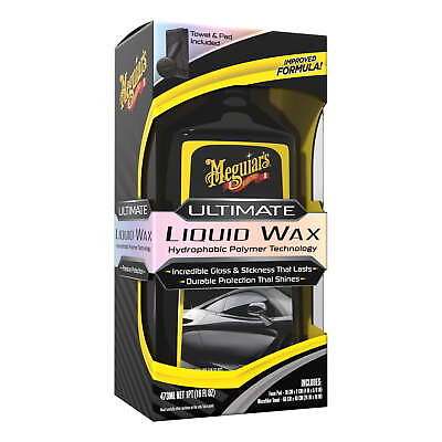 Meguiar#x27;s Ultimate Liquid Wax Long Lasting Easy to Use Synthetic Wax 16 oz #ad $21.67