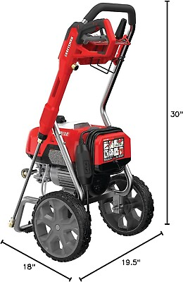 #ad Electric Pressure Washer Cold Water 2400 PSI 1.1 GPM CRAFTSMAN $309.00