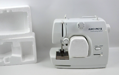 #ad #ad Euro Pro X Model 150 Mini Sewing Machine W Foot Pedal amp; Power Cord New Open Box $25.49