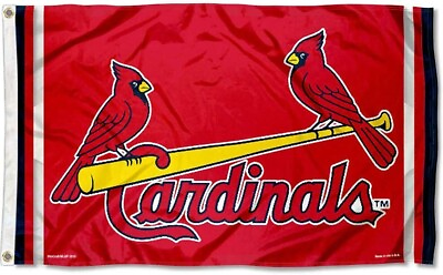#ad #ad St. Louis Cardinals Flag Large 3x5 Banner Logo Baseball MLB FREE SHIPPING $12.98
