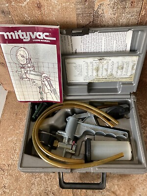 #ad Vintage Mityvac Silverline Hand Vacuum Pump $29.97