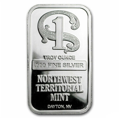 #ad Decor Bars 1oz Northwest Territorial Mint Silver Bullion Bar Collection Art New $7.92