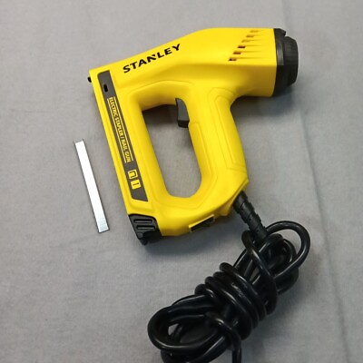 #ad #ad Stanley Electric Stapler and Brad Nail Gun TRE550Z Tested $25.95