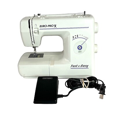 #ad #ad Euro Pro Model 420 Sewing Machine Fast amp; Easy Tested Working $62.99