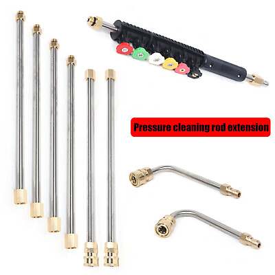 4000PSI High Pressure Washer Extension Wand Set Telescopic Lance w Spray Nozzle #ad $41.00