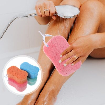 #ad 8 Pcs Cleaning Sponges for Household High Density Scrubber Bath $10.86