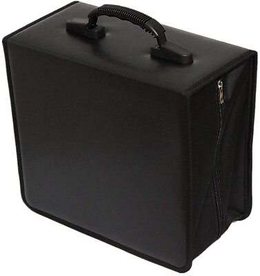 Portable 520 Disc CD DVD Storage Bag PU Leather Wallet Holder Case Box Organizer $26.39
