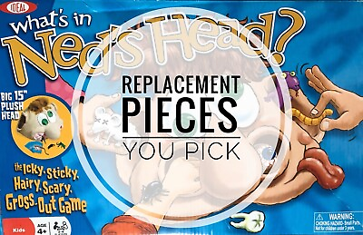 #ad Ned#x27;s Head Replacement Pieces Parts Ideal 2014 Game Pick What You Need $0.99