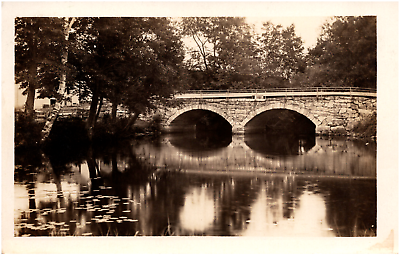 #ad #ad Morrison Stone Bridge in Peterborough New Hampshire NH 1900s RPPC Postcard UDB $9.99