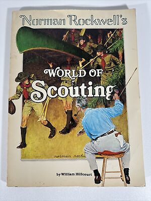 #ad Vintage Boy Scout 1977 Norman Rockwell’s World Of Scouting $11.99