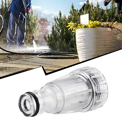 #ad Pressure Washer Water Inlet Connector With Filter Cordless Replacement Plastic $7.16