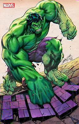 #ad Hulk #7 B J Scott Campbell Variant 05 25 2022 Marvel $4.59