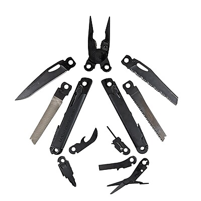 #ad BLACK Parts from Leatherman Wave Black Oxide: 1 Part For Mods or Repair $32.99