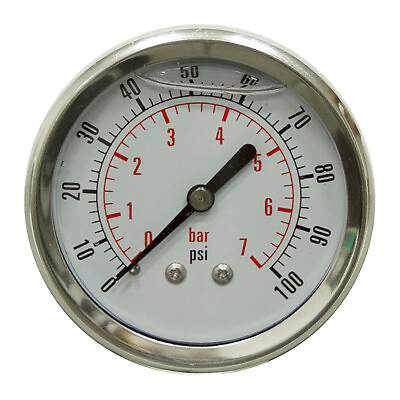 #ad 100 PSI 2.5quot; LF BM Pressure Gauge Dynamic CF1P 007 D 21 1799 C $18.05