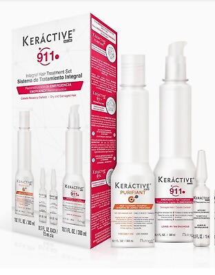 #ad KERACTIVE 911 Integral Hair Treatment Set Sistema De Tratamiento Integral $25.50