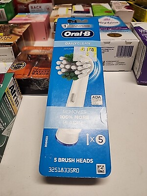 #ad #ad Oral B Daily Clean Electric Toothbrush Replacement Brush Heads Refill 5 Count $13.95