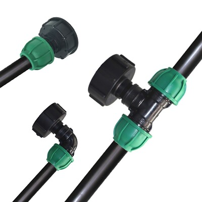 #ad IBC Tank to MDPE Outlet Kit with Extender S60x6 Enhance Watering Efficiency $11.26