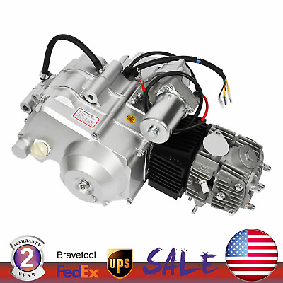 #ad 125cc 4 Stroke Semi Auto Engine Motor w Reverse For Lifan Racing Go Kart ATV $328.07