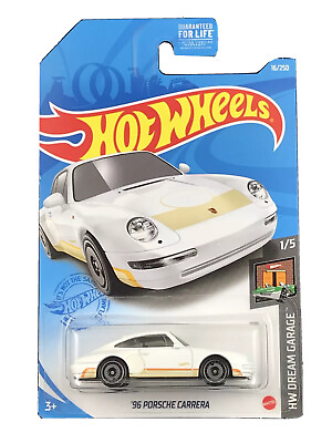 #ad Hot Wheels 2020 HW Dream Garage White amp; Tan 1996 Porsche Carrera $1.96