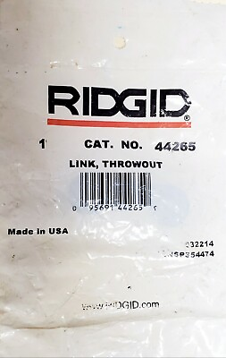 #ad Ridgid Model 1822 I Link Throw Out 44265 $6.10