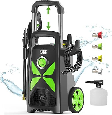 #ad #ad 2800 Max PSI 2.4 GPM Power Washer with Telescopic Handle Floor Cleaning $172.49