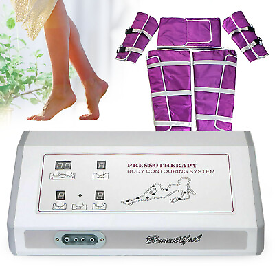 #ad Air Pressure Pressotherapy Lymphatic Drainage Sliming Machine Body Suit 110V 50W $338.00