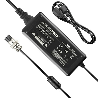 #ad 36V 1.5A Electric Scooter Charger For Rad2Go Great White E36 Sunbird Old amp; Cord $19.99