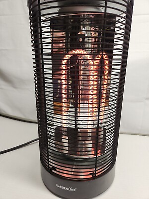 #ad Electric Heater Indoor Outdoor Heater w 120° 270° Degree Auto Rotating Low High $19.05