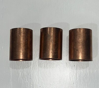 1 1 2quot; x 1 1 2quot; Copper Slip Coupling CxC Plumbing Fitting Lot of 3 #ad $17.97
