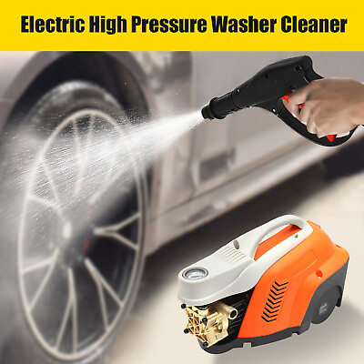 Electric Pressure Washer High Power Jet 1300W 100BAR Water Wash Patio Car Washer #ad $50.00