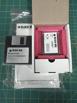 #ad Black Box 811304 Wireless PC Card PCMCIA interface NOS $10.50