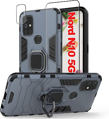 #ad For Oneplus Nord N10 5G Case with 2 Screen Protector Military Class with 360 $22.78