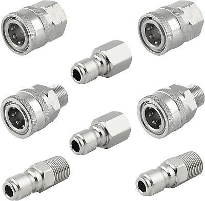 #ad #ad Pressure Washer Quick Connect 3 8 Inch Pressure Washer Fittings Stainless S... $39.16