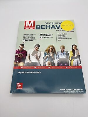#ad M Start Here Organizational Behavior 4th Edition 2019 $25.00