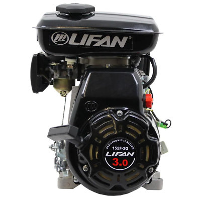 3 Hp 79cc Lifan Ohv Recoil Start Horizontal Shaft Gas Engine Reliable Power New $187.22