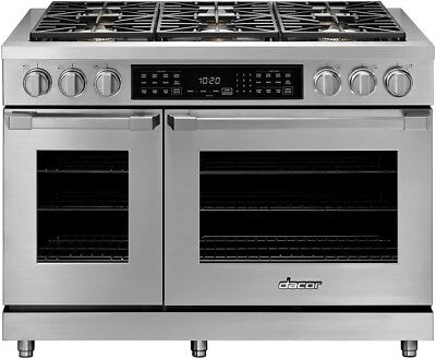 #ad Dacor Professional HDPR48SLP 48quot; Stainless Steel Dual Fuel Range Freestanding $5999.99