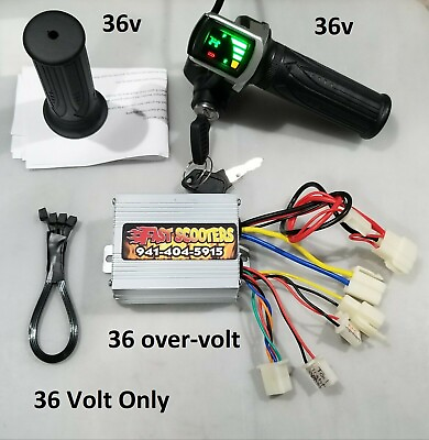 #ad Razor 36v E300E325MX350MX400 electrical kit 36 Over Volt Kit $49.99