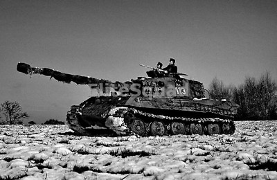 #ad WW2 Photo Picture German Panzer Tiger II Or the King Tiger tank 1944 #350 $5.95