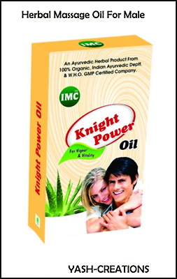 IMC Knight Power Oil Genuine Male Massage Oil for Stronger amp; Harder Erection. $58.10