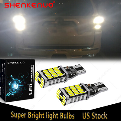 #ad LED Reverse Backup Light Bulbs 6000K White 912 921 For Hyundai Elantra 2004 2022 $10.25