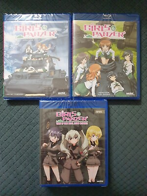 #ad Girls amp; Und Panzer TV OVA Series This Is The Real Anzio Battle Bluray NEW $32.69