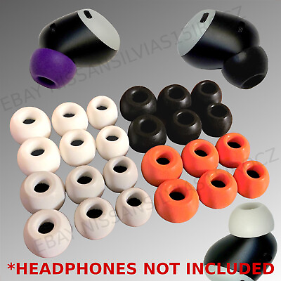 #ad 9pc Memory Foam For Google Pixel Buds Pro Wireless Headphones Silicone Ear Tips $16.95