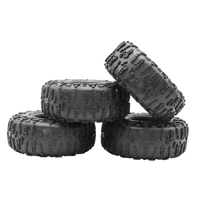 #ad Jconcepts 1.9Inch 4PCS Tires Rubber Tyre Wheel Tires For 1:10 Rc Crawler $29.99