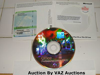 #ad #ad Microsoft Office 2003 Professional Word Excel Access Outlook PowerPoint =NEW= $59.95